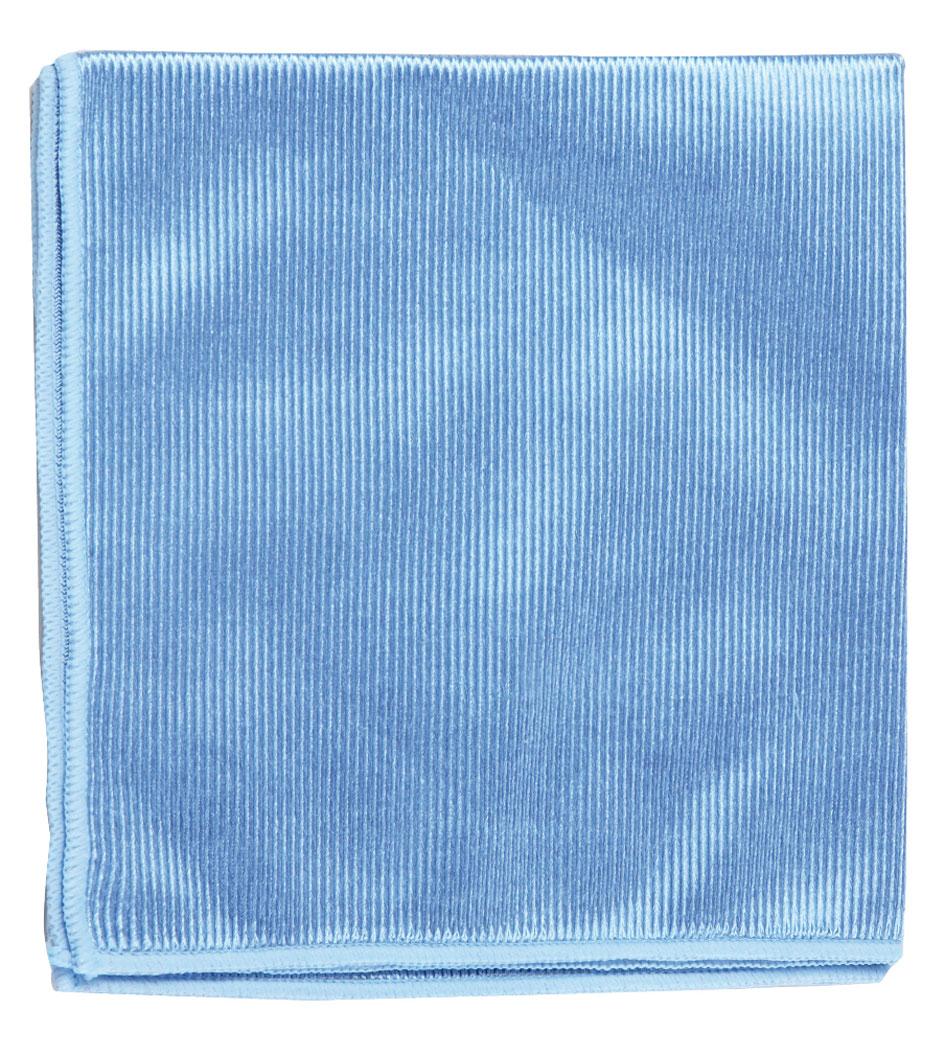 Lavette microfibre spéciale vitres 38x38 cm 300 gr/m²