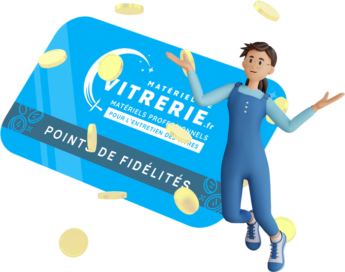 Points de fidélités Materiels de Vitrerie