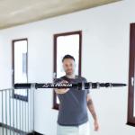 Perche télescopique Unger NINJA Carbon 1,90m 4 éléments