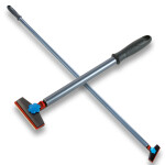 Grattoir sols/vitres sur manche de 120 cm